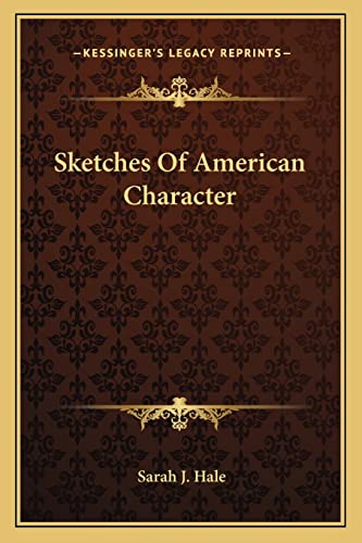 Sketches Of American Character