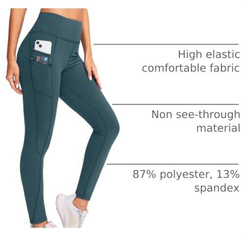 Women's Fleece Lined Leggings Thermal Warm Winter Pants - image 4