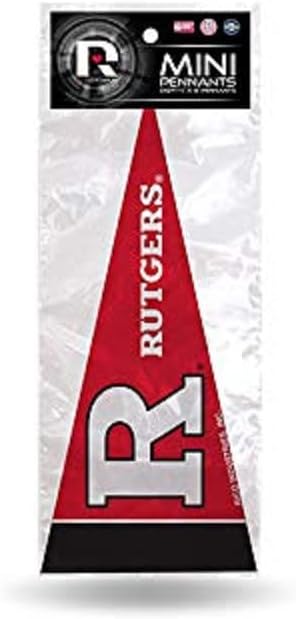 Rico IndustriesNCAA Mini Pennant Set 4" x 9" Felt Mini Pennant Team Set (Includes 8 Pieces)