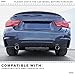 KETAI Rear Diffuser Compatible with 2014-2020 BMW 4 Series F32 F33 F36 M-Performance Style Matte Black Rear Bumper Lower Lip Diffuser Double Exhaust One Outlet