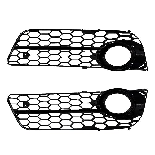 Grille de feu en ABS noir brillant double pour pare-chocs avant A5