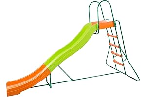 PLATPORTS Home Playground Slide: The Perfect Way to Enhance Outdoor Adventure for Kids Aged 3-10