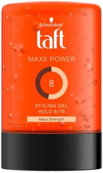 Schwarzkopf Taft – Maxx Power – Hair Styling Gel – 6-pack (6 x 300 ml)