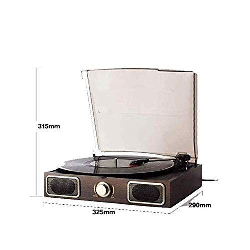Tourne-Disque, Tourne-Disque Vintage Bluetooth à 3 Vitesses avec Haut-Parleur Lecteur de Vinyle LP Portable, Bois… - Les Beatles, Paul McCartney, John Lennon, RIngo Starr, George Harrison Tourne-Disque, Tourne-Disque Vintage Bluetooth à 3 Vitesses avec Haut-Parleur Lecteur de Vinyle LP Portable, Bois… – Image 3