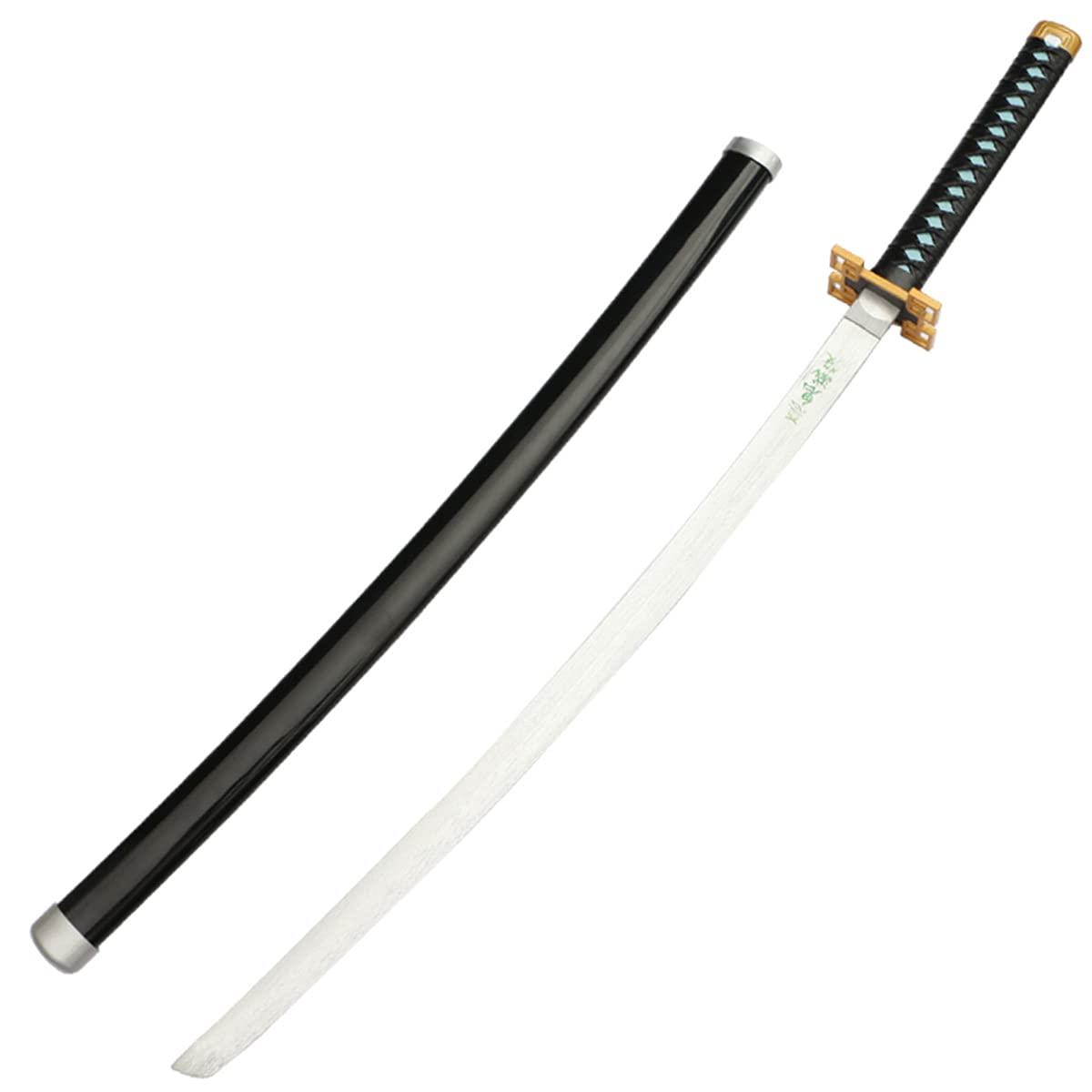 Buy Wooden Blade Katana Samurai s, Cosplay Demon Slayer Anime Martial