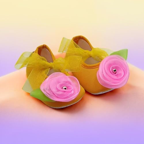 Image of Rsmart Baby Boys & Girls Flower Shoes, Stylish Comfortable Casual Shoes for Kids