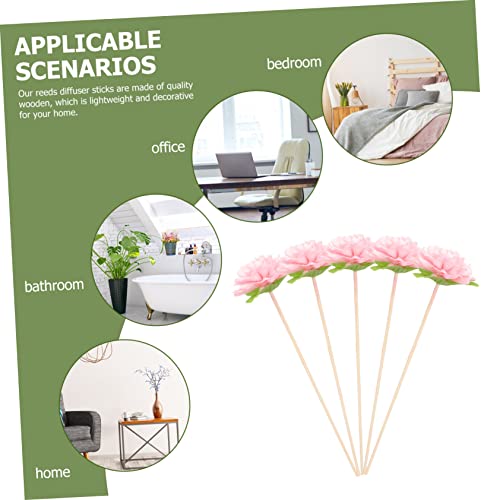 ULTECHNOVO 5 piezas sticks aromáticos florales para difusor miniatura 7