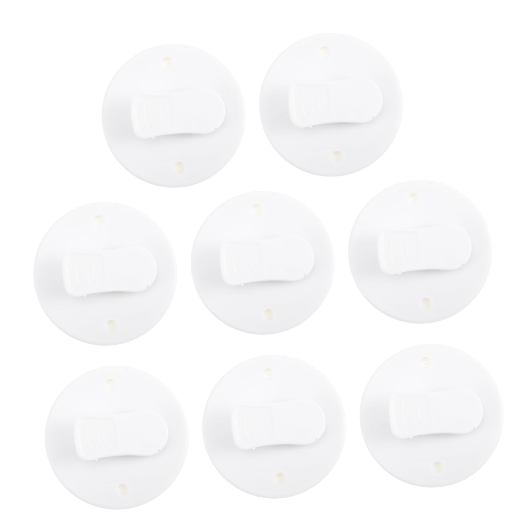 Alipis 8pcs Windproof Shower Curtain Clips Stop Protect Clips for Curtains Prevent Splashes and Wind Easy to Install Double-Sided Adhesive for Bathroom Privacy