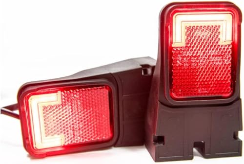 Feux de contour arrière LED rouge pour éviter les accrochages de remorque