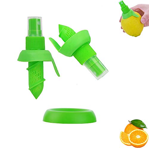 BJLIIO Lemon Juice Sprayer, 2Pcs Manual Orange Juice Citrus Spray