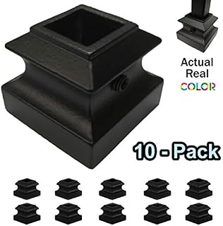Base Shoe for Iron Balusters (10-Pack) Flat Shoes with Set Screw for use