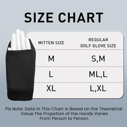 FINGER TEN Winter Golf Mittens