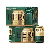 BERO Kingston Golden Pils Non-Alcoholic Beer, 12-Pack Lager-Style Craft Brew, NA Beer by Tom Holland, Golden Taste, Alcohol Alternative Beverages, Drink for Any Occasion