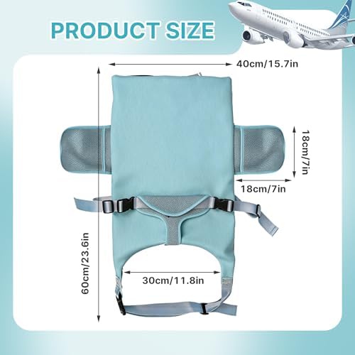 Toddler Airplane Bed, 1-12 Months Old Baby Travel Essentials for Flying, Portable Baby Airplane Bed for Flight, Suitable for Airplanes - 1