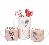 Set Of 4 Womans Gifts Ideas Stacking Mugs Inspirational Coffee Novelty Mug Gift Set, Funny Mug Gift...