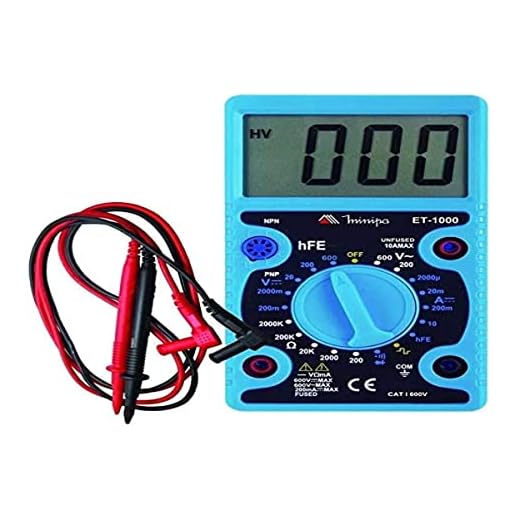 MULTIMETRO DIGITAL ET-1000