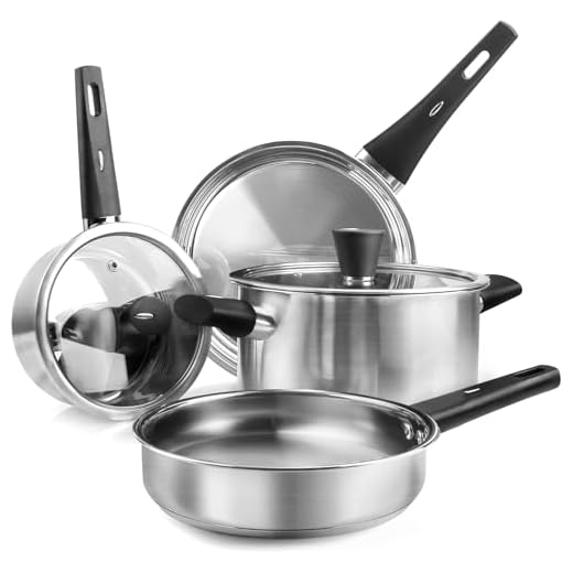 Comprehensive Stainless Steel Cookware Set