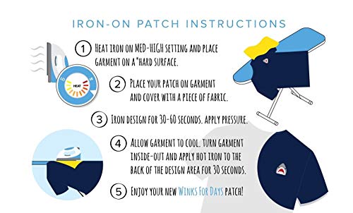 Iron On Patch Embroidered University of Wisconsin Badgers