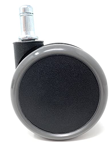 Nowy Styl Bürostuhlrollen für harte Böden 11 mm x 24 mm...