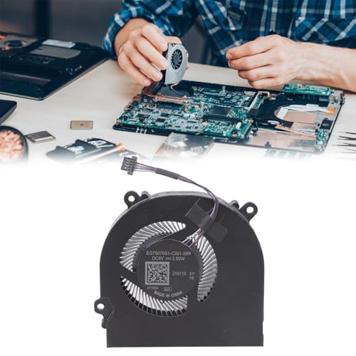 Ventilador metálico para enfriamiento de laptop silencioso miniatura 3