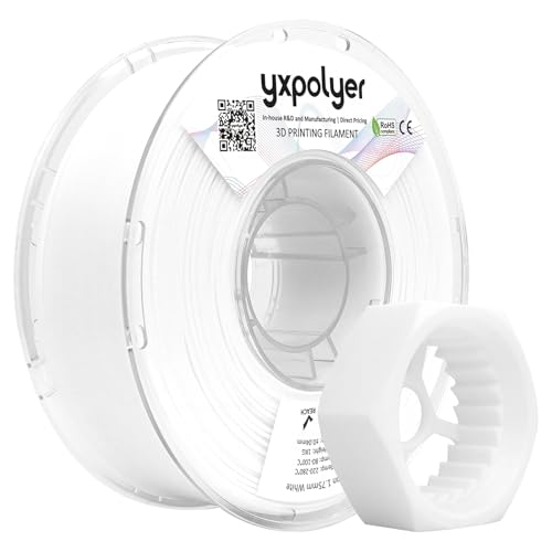 YXPOLYER Nylon 3D Printer Filament PA6 1kg White