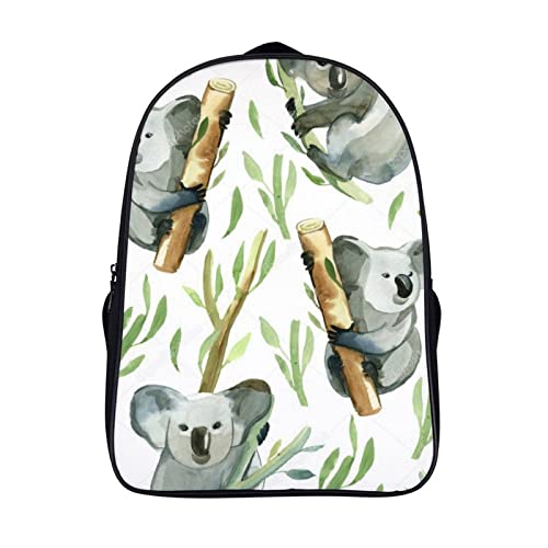 Mochila escolar de viaje con diseño de perro para estudiantes y escapadas de fin de semana