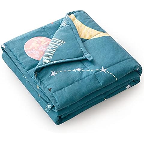 Mr. Sandman 5 lbs Weighted Blanket for Kids Cover