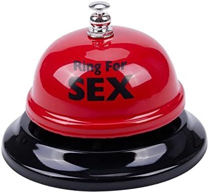 KYHSOM Red Ring Bell Ring Adult for Sex Drink Table Bells Fun Hen Stag Party Gift (Ring The Bell)…