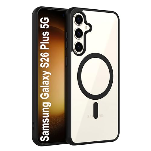 Image of Zapcase Back Case Cover for Samsung Galaxy S26 Plus 5G | Compatible for Samsung Galaxy S26 Plus 5G Back Cover | Scratch-Resistant Back Cover | Black