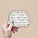 (3Pcs) God Grant Me The Serenity to Accept The Things I Cannot Change, Courage to Change The Thing I Can Inspirational Christian Sticker Prayer Vinyl Decal for Laptop Water Bottle Phone - Size 3x2.1