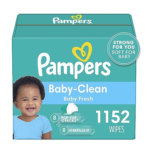 Image of Pampers Baby Fresh Scented Baby Wipes Combo, 1152 count