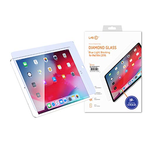 Apple iPad Mini 5 (2019) LAB.C Blue Light Blocking Diamond Glass Tempered Screen Protector - Clear