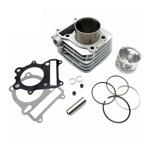 Kit cylindre 72mm pour moto GN250 et DR250 avec jeu de segments de piston complet