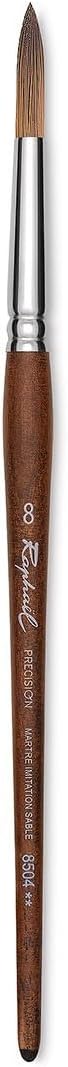 Raphael Precision Imitation Sable Brush, Round, 8