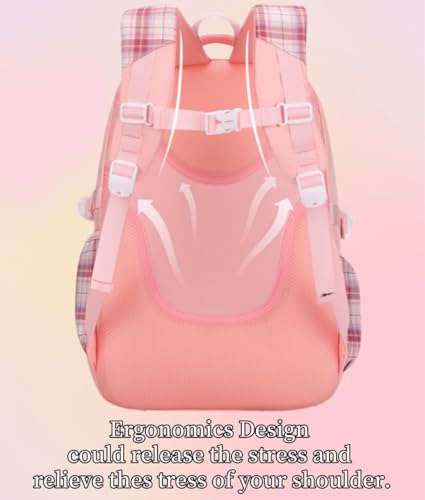 Image of Girls Backpack Kids Backpack for Girls School Kawaii Bookbag Book Bag for Elementary Primary School