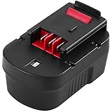 3.6Ah HPB14 Replacement Battery Compatible with Black and Decker 14.4V Battery Firestorm 499936-34...