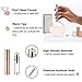 YEEJOK Travel Essentials for Women Men, Travel Perfume Bottles Refillable, Perfume Atomizer Spray Container, Mini Portable Easy Pump Refilled 5ml Bottle for Flying,Purse,Travel,Vaction Essentials