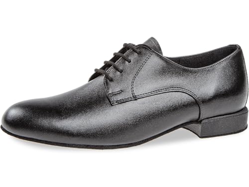 Chaussures de Danse Diamant Hommes 179 Large en Cuir Noir Confortable