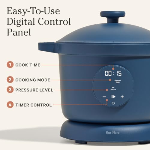 Our Place Dream Cooker, 6 Qt Ceramic Nonstick Pressure Cooker & Multicooker - Image 6