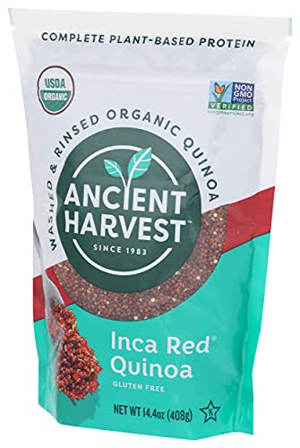 Ancient Harvest, Gluten Free Organic Quinoa, Inca Red, 12 Oz