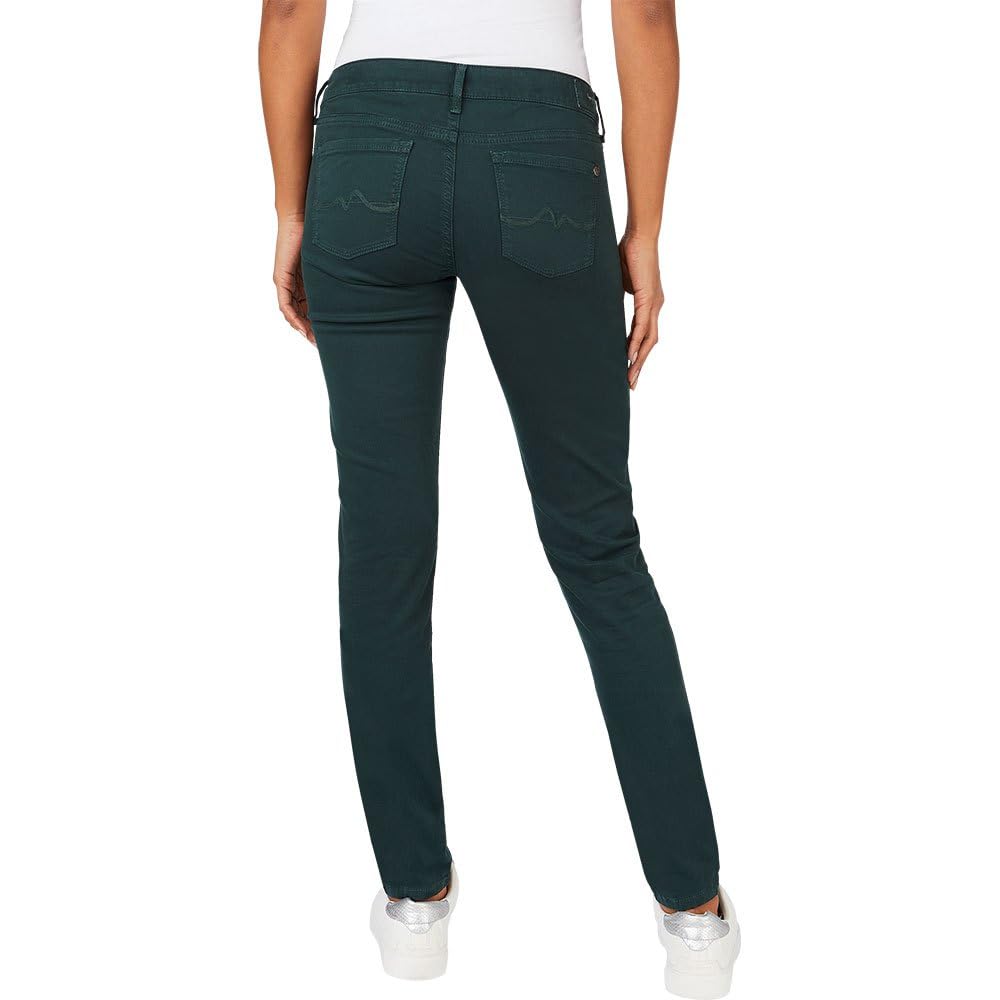 Pepe Jeans – Damen Jeans – Skinny Fit – Niedrige Taille – Materialmix mit Stretch – 5-Pocket-Stil – Modell Soho - Grün - 26W - – Bild 2