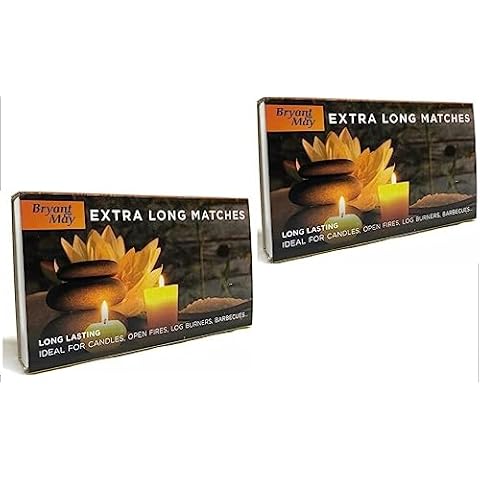 Bryant & May Extra Long Safety Matches Pack Cover