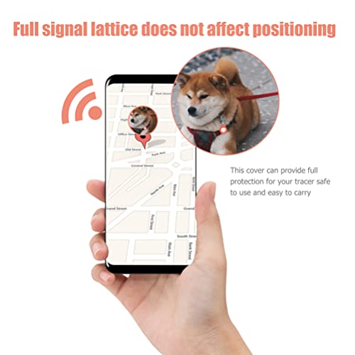 STOBOK 2 Pcs Localizador Protegendo Caso Ao Ar Livre Locador de Pet Protetor Compatível para Airtag