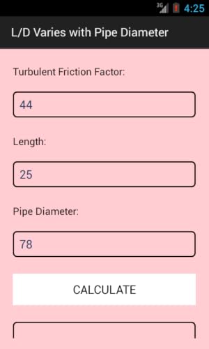 L/D Varies with Pipe Diameter – vue 3