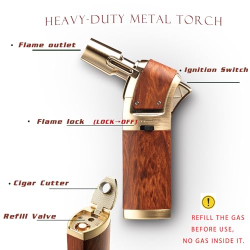 iLifeTech Kit para defumador de coquetéis – Conjunto de ferramentas de barra de uísque com tocha (se