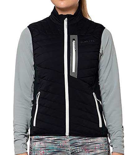 GoLite Women's ReFill Lite Insulated Vest, L, Black
