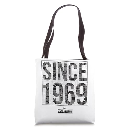 Tote bag Sesame Street du marché au bureau sac en toile 1969