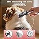 Yizhet Hundebürste & Katzenbürste 3 in 1, Doppelseitige Unterfellbürste mit Klingen 17+9, Unterwollbürste zur Entwirrung & Verfilzungen der Hunde Katzen mit Langhaar, dichtem Fell, Unterwolle, Rosa
