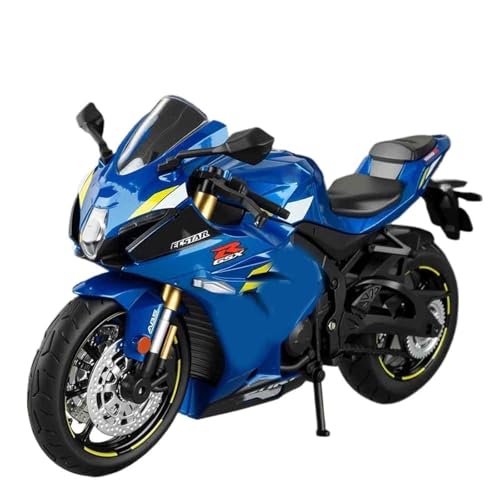 Moto Jouet en Alliage Résistant aux Chocs Légers Suzuki GSX1000R 1:12 Lumineuse