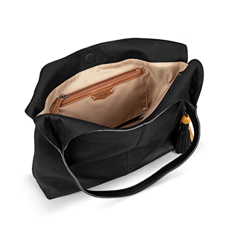 Image of The Sak Huntley Hobo Bag - Premium Leather Women's Purse for Everyday & Travel - Handbag with Shoulder Bag Straps